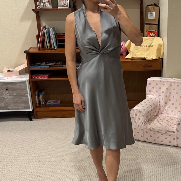 Banana Republic Silk Dress midi dress - Picture 2 of 11